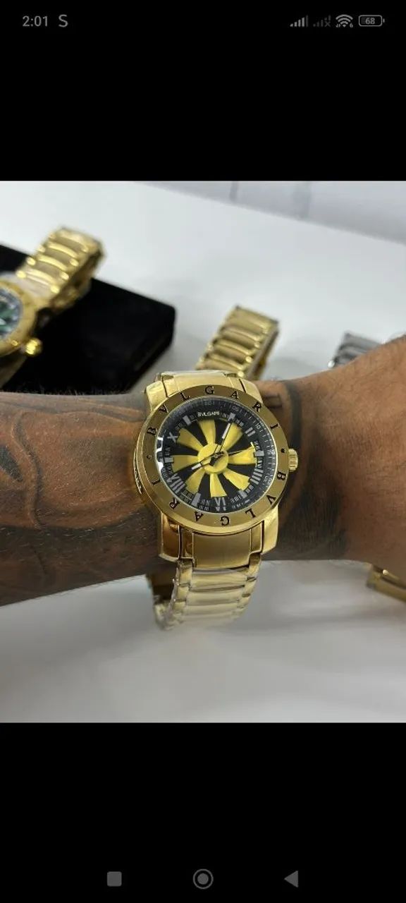 Relógio bvlgari / linha Premium / Bulgari por preço de atacado Entrega Grátis  - Foto 4