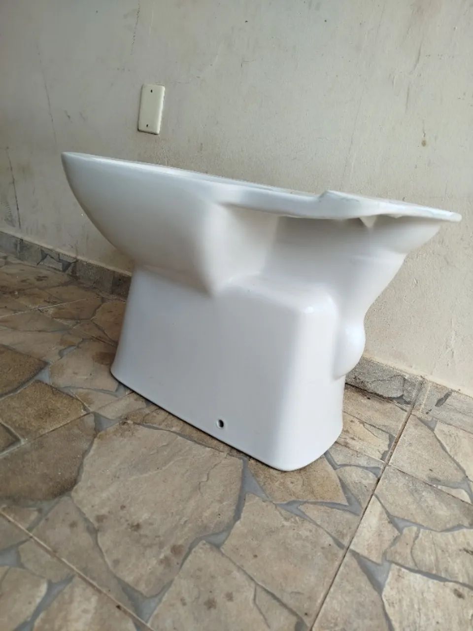 Vaso sanitário branco