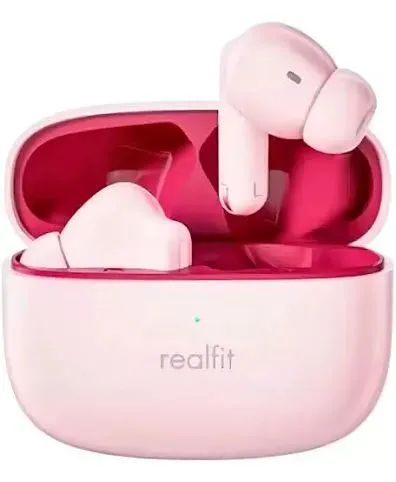 Fone Realfit F1- Rosa - Novo Entrega Grátis 