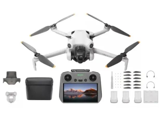 DJI MINI 4 PRO FLY MORE COMBO PLUS - Drone Novo/Lacrado com Tela Câmera 4K 3 baterias - Foto 2