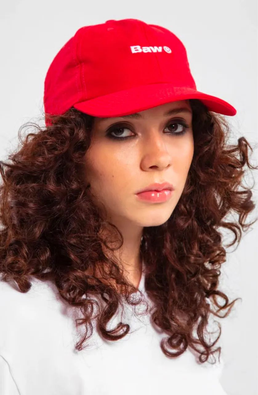 Boné Baw Clothing Dad Hat Baw Red - Foto 3