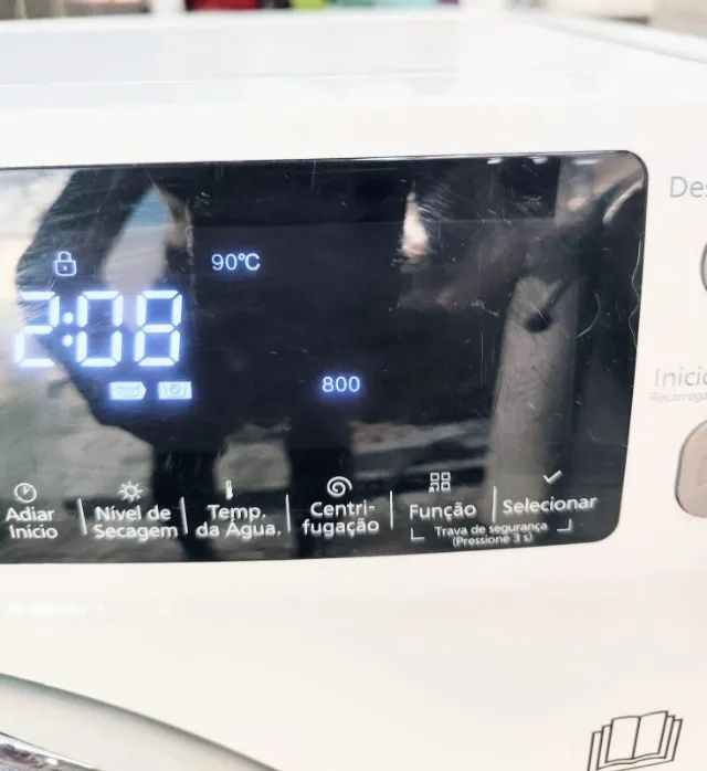 Lava e Seca Panasonic Inverter 12 Kg Branca 127 V - Foto 2
