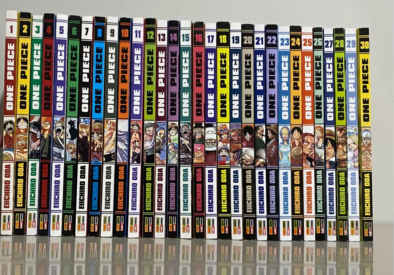 Coleção One Piece (Volumes 1 a 30) 50% de desconto (vendo separado)