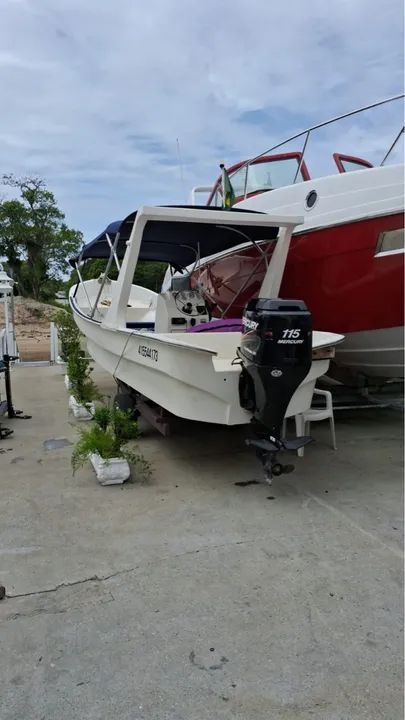 Barco Passeio 23 Pés - Motor Mercury 115 HP - Foto 2