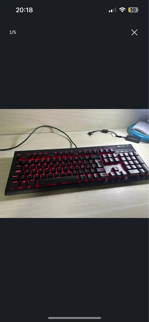 TECLADO GAMER CORSAIR K68 - Foto 2