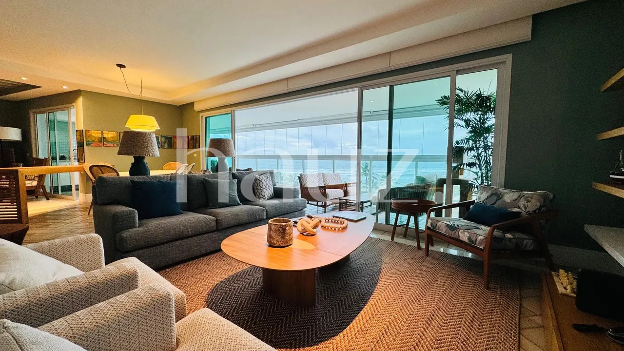 APARTAMENTO PÉ NA AREIA COM VISTA MAR À VENDA, COM 4 SUÍTES, 349M2, NA RIVIERA DE SÃO LOUR