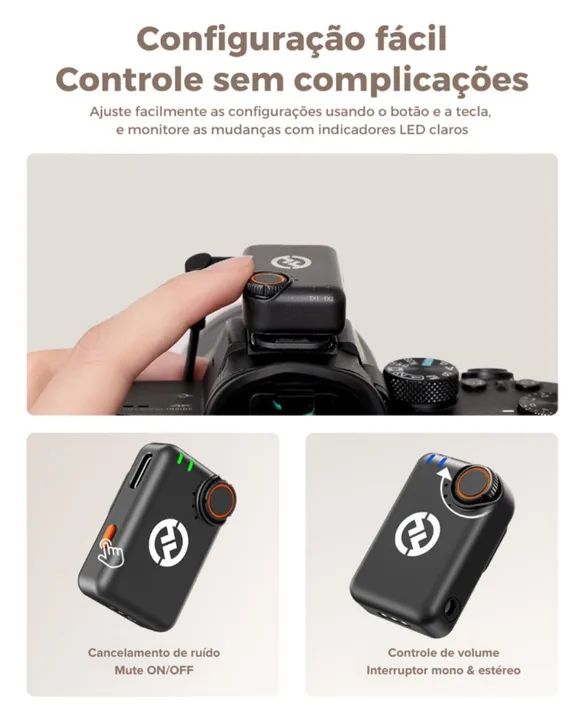 Microfone Hollyland Lark M2s Duo  - Foto 2