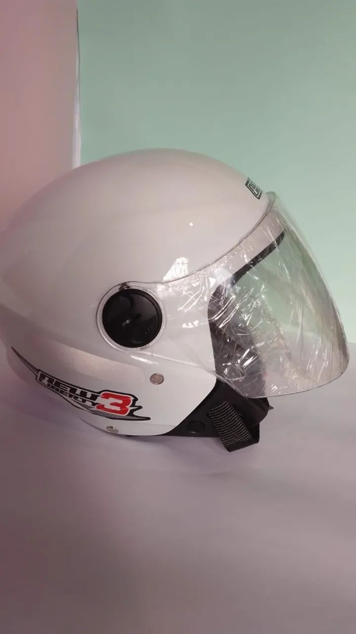 Capacete Pro Tork Liberty Four Branco Aberto - Foto 4