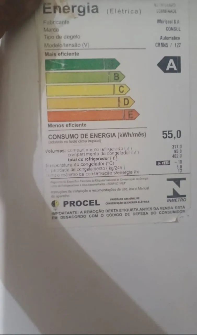 Geladeira Duplex Consul - Foto 4