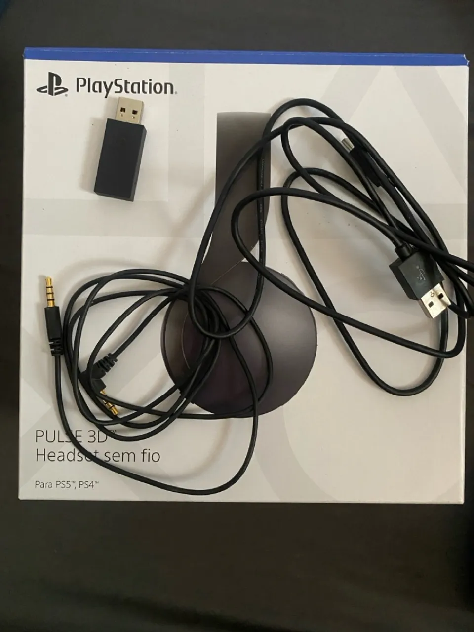 Headset Gamer Sony Pulse 3D Sem Fio - PS5 e PS4