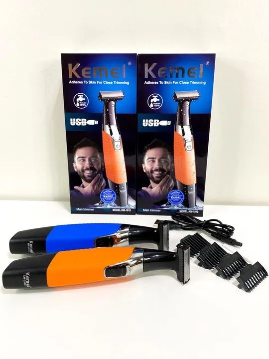 Barbeador Elétrico Kemei KM-SRID - Novo