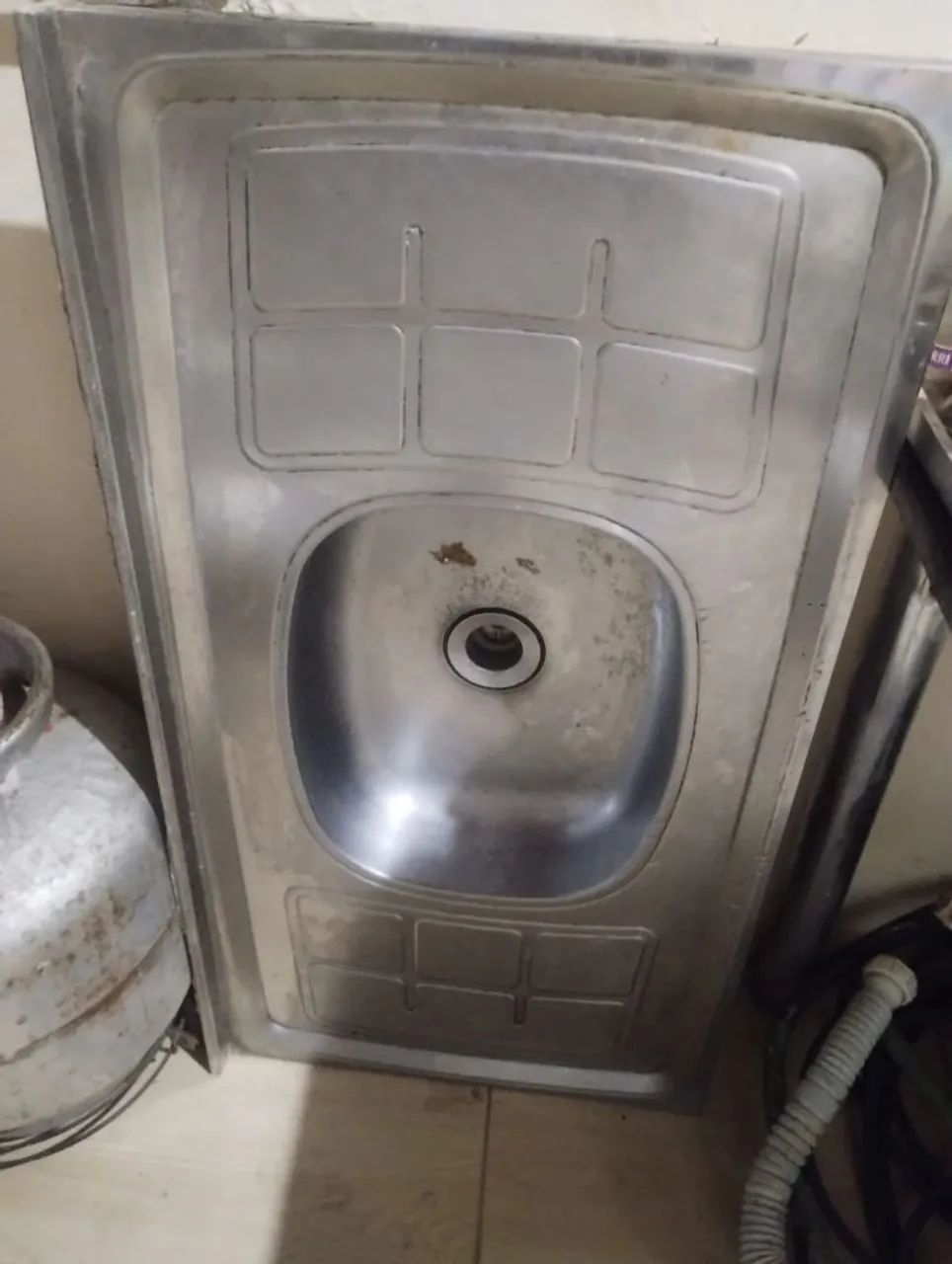 Cuba de pia em aço inox