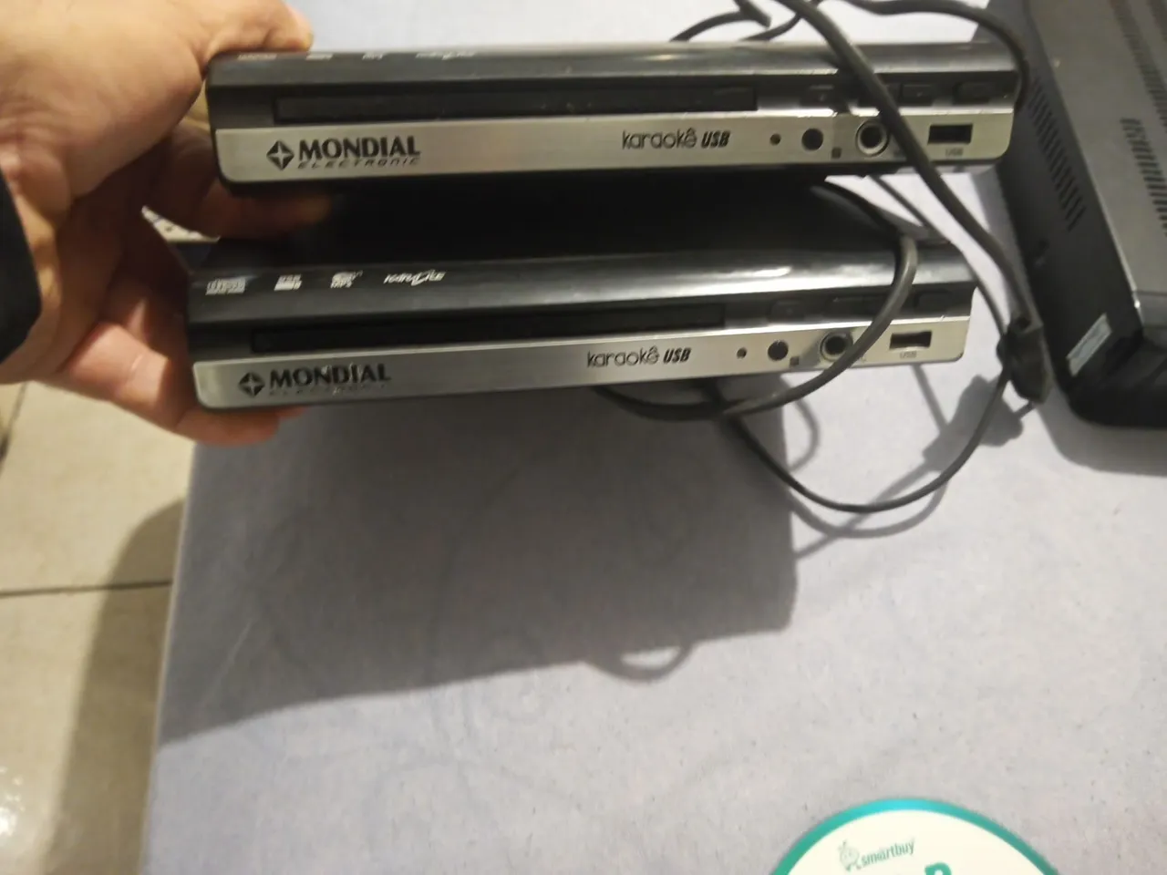 DVD Player Mondial Karaoke USB - 2 unidades