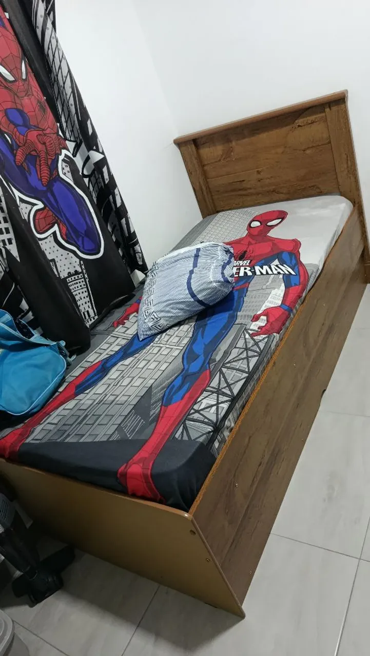 Cama Infantil Solteiro Spider Man