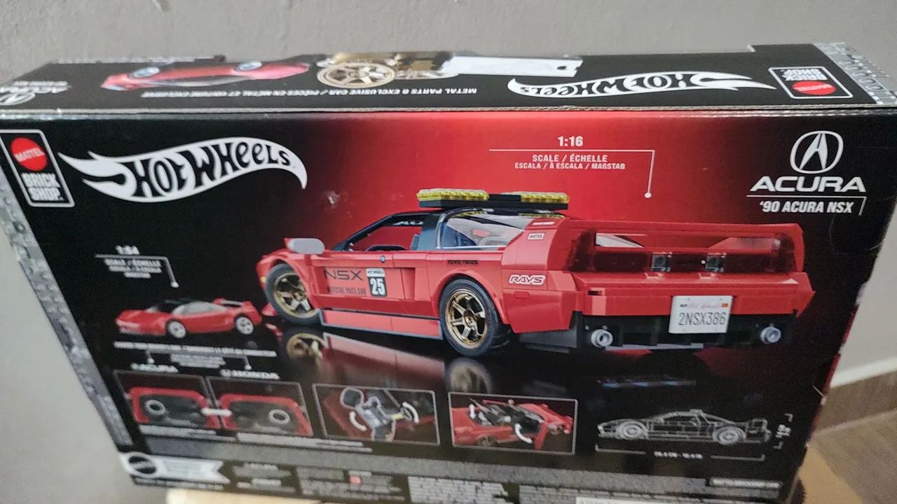 Hot Wheels '90 Acura NSX Brick Shop Elite Series - Hobbies e