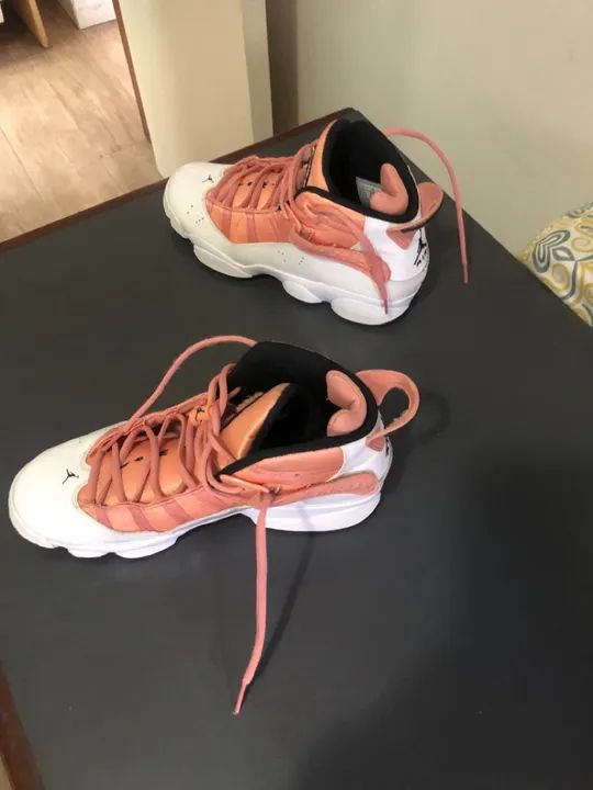 Tênis Jordan 6 Retro - Tamanho 37 - Rosa - Foto 3