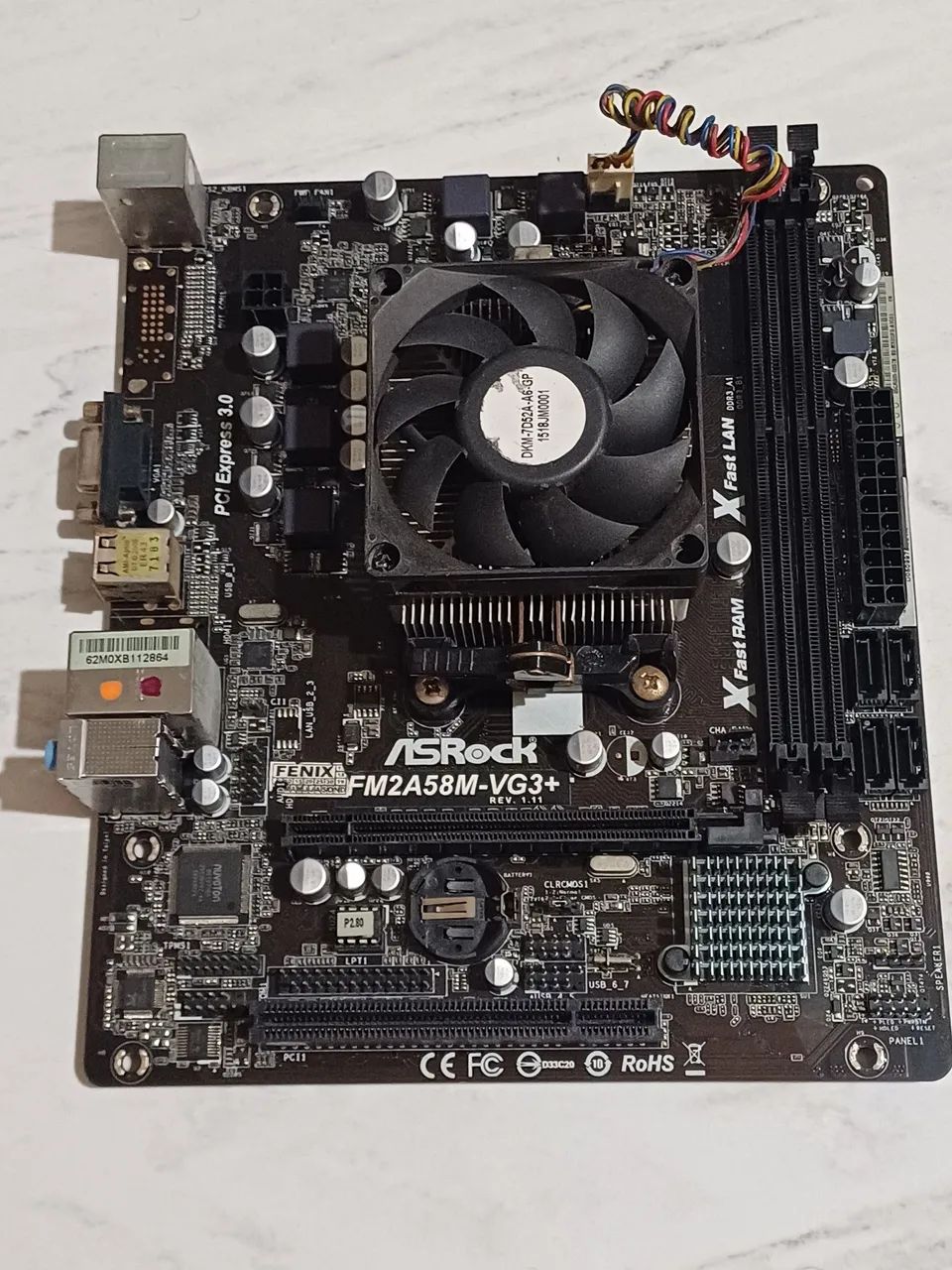 Placa-mãe dd3 ,ASRock FM2A58M-VG3+