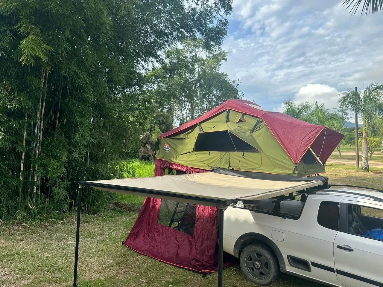 BARRACA DE TETO BLUE CAMPING EXPEDITION DE LUXE 4 PESSOAS - Foto 6