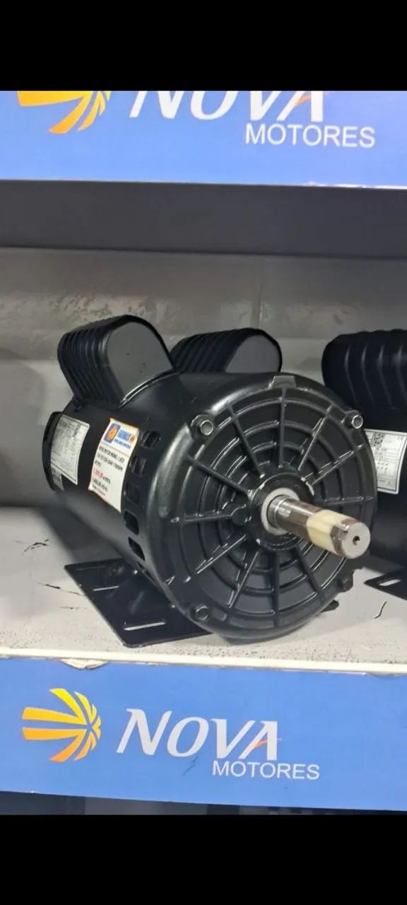 MOTOR ELÉTRICO 1.5CV MON 127/220V 1700RPM 4P IP21 NOVA - Foto 2