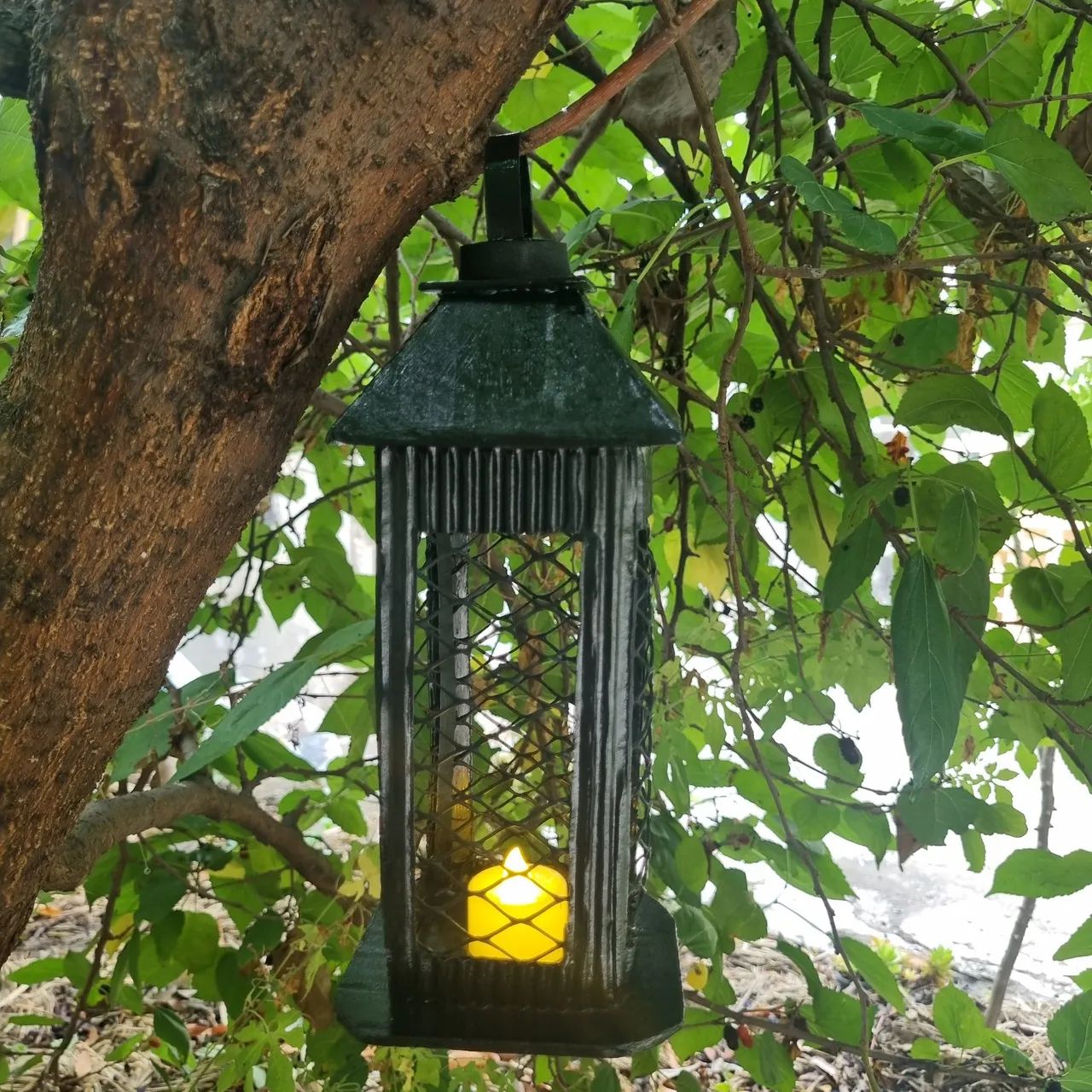 Luminária artesanal decorativa 