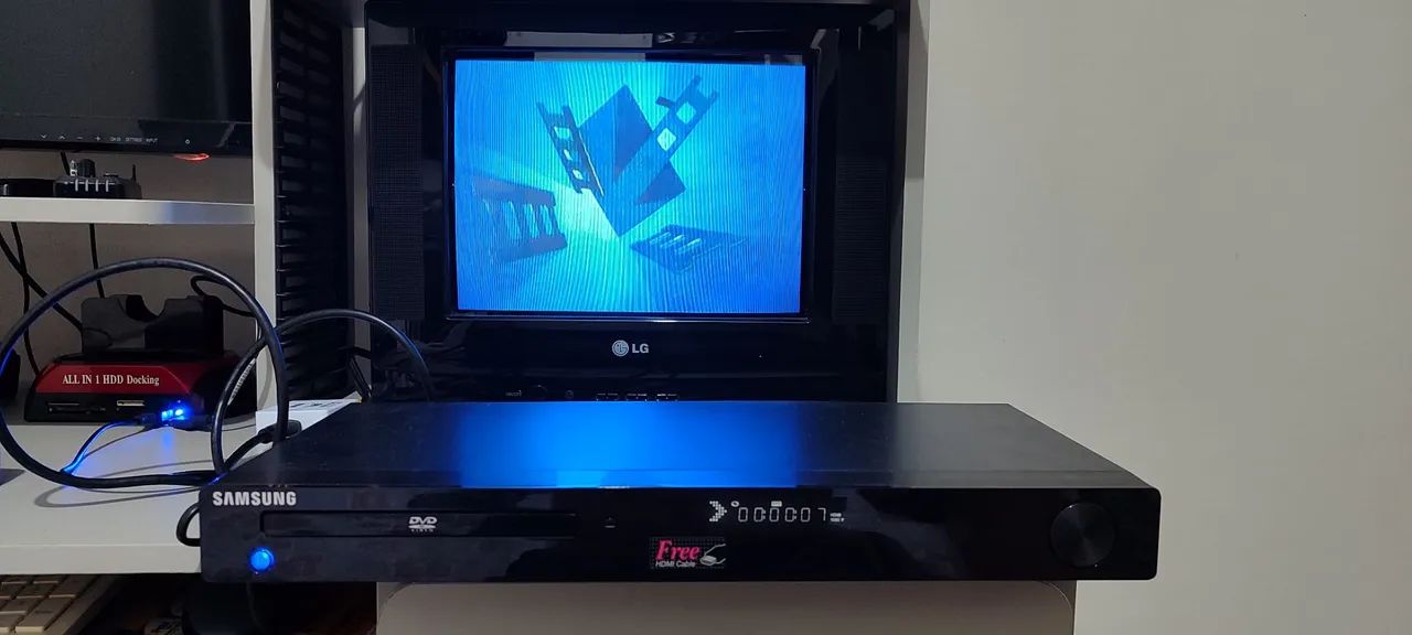 DVD Player Samsung Hdmi 1080P (Sem controle) - Foto 4