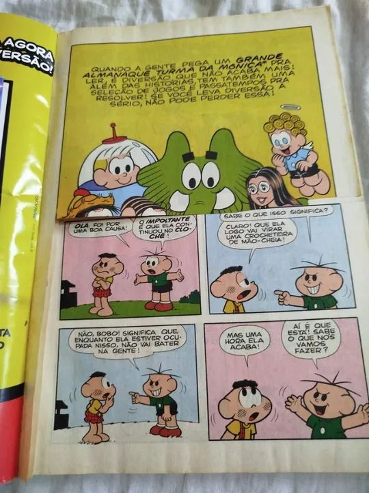 Livro Infantil Grande Almanaque da Turma da Mônica - Foto 5