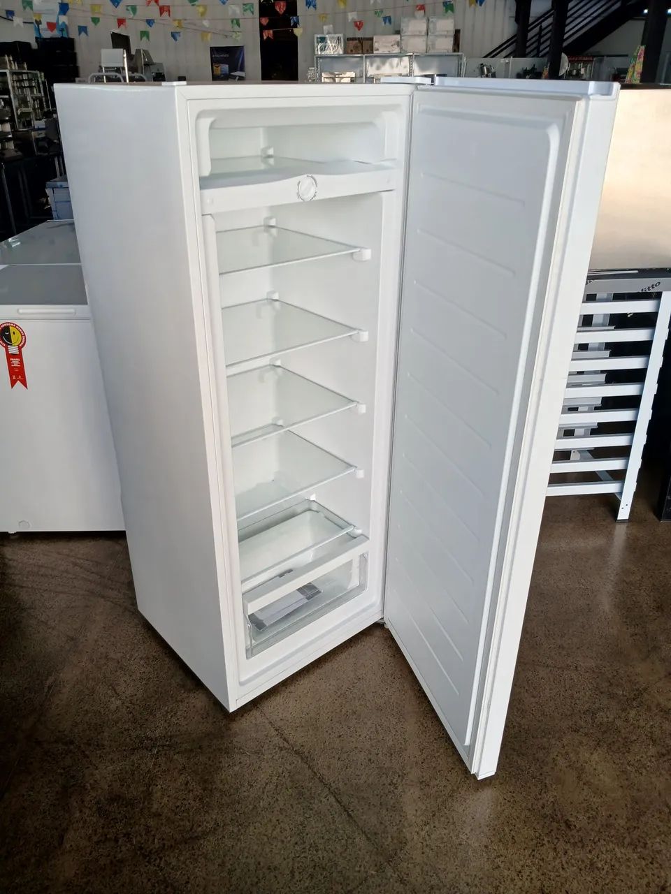 Freezer Vertical Philco PFV205B 201L Dupla Função: Freezer e Refrigerador - Foto 4