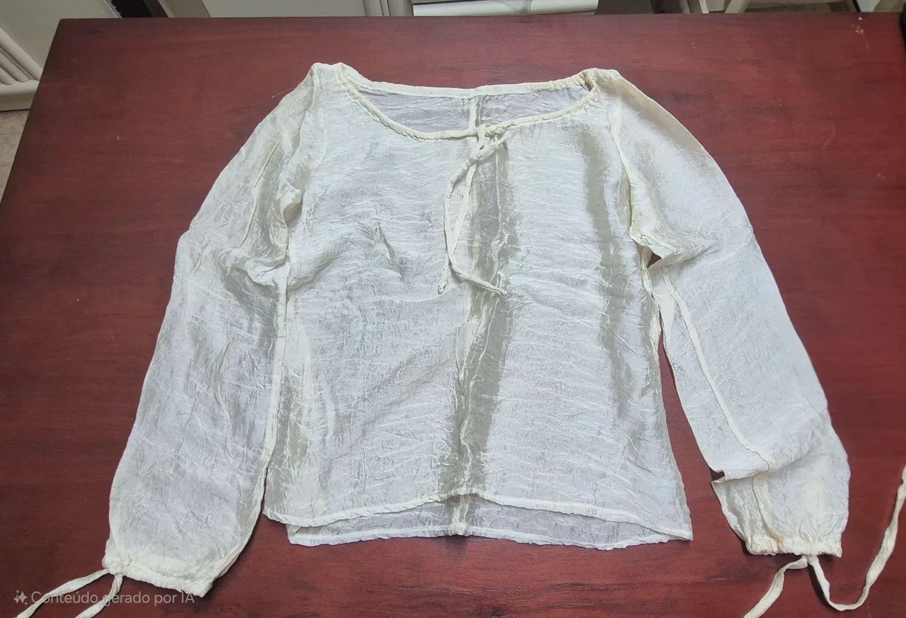 Blusa crepe