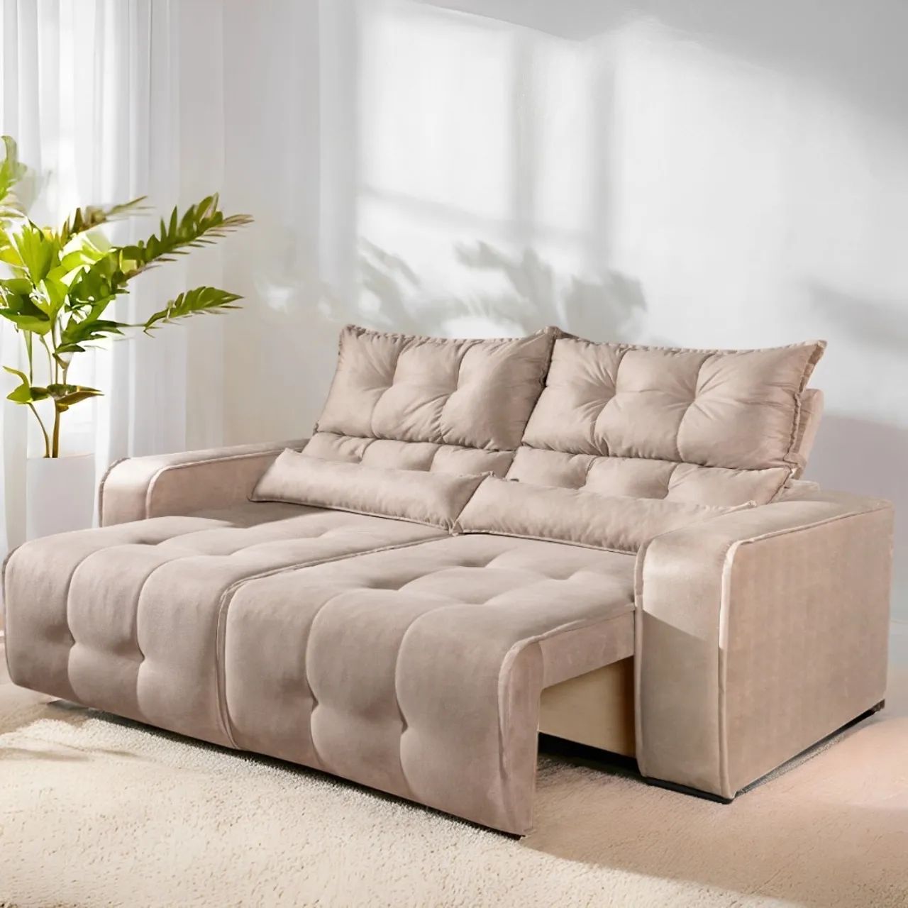 Sofa Retratil e Reclinavel Premier 2,00m tt4111m