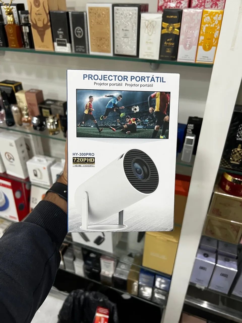 Projetor Portátil HY-300PRO 720P HD