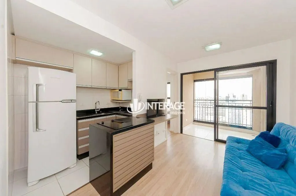 Studio com 1 quarto e 2 vagas de garagem à venda, 34 m² por R$ 399.000 - Centro - Curitiba