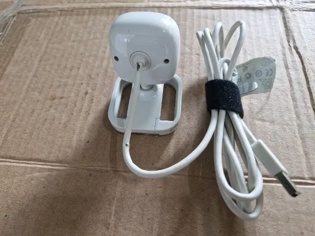 Webcam Microsoft VX-800 com Microfone Embutido usada - Foto 4