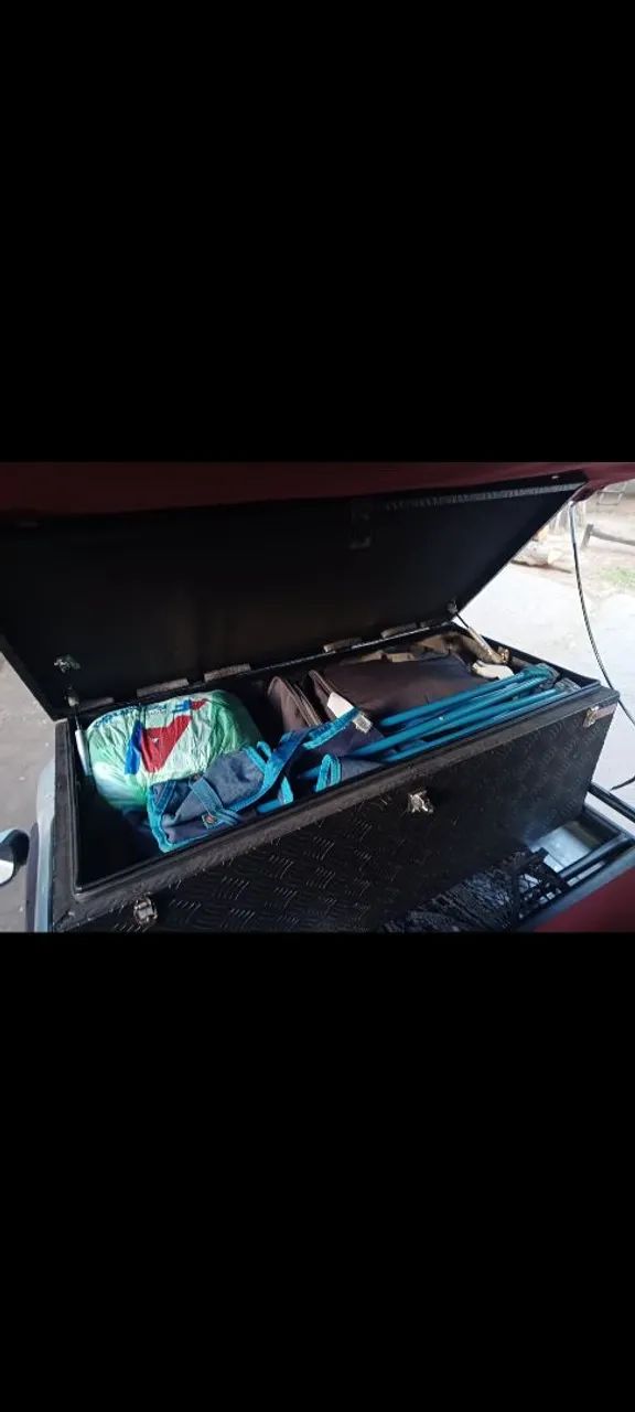 Caixa baú maleiro aluminio expedicao caçamba  - Foto 4