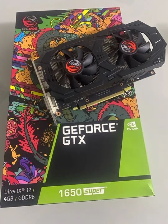 Placa de Video GTX 1650 Super 4GB GDDR6 - Foto 2
