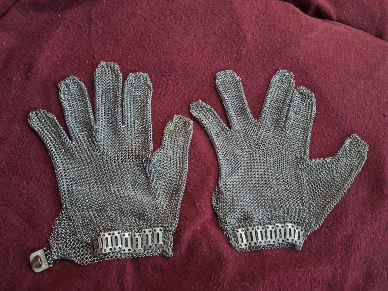 Luva de aço de açougueiro  - Foto 4