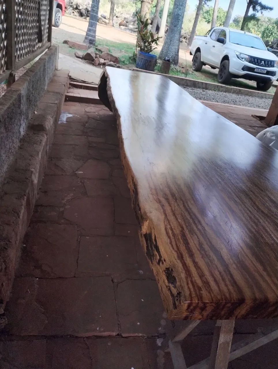 Mesa de Madeira Maciça Rústica Exclusiva - Foto 4