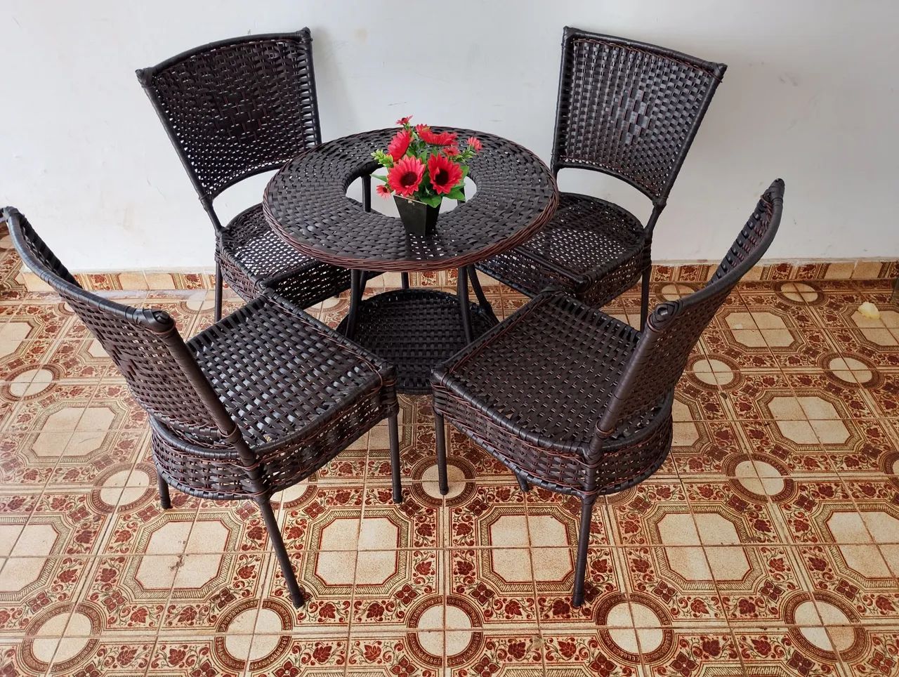 Mesa de área externa 