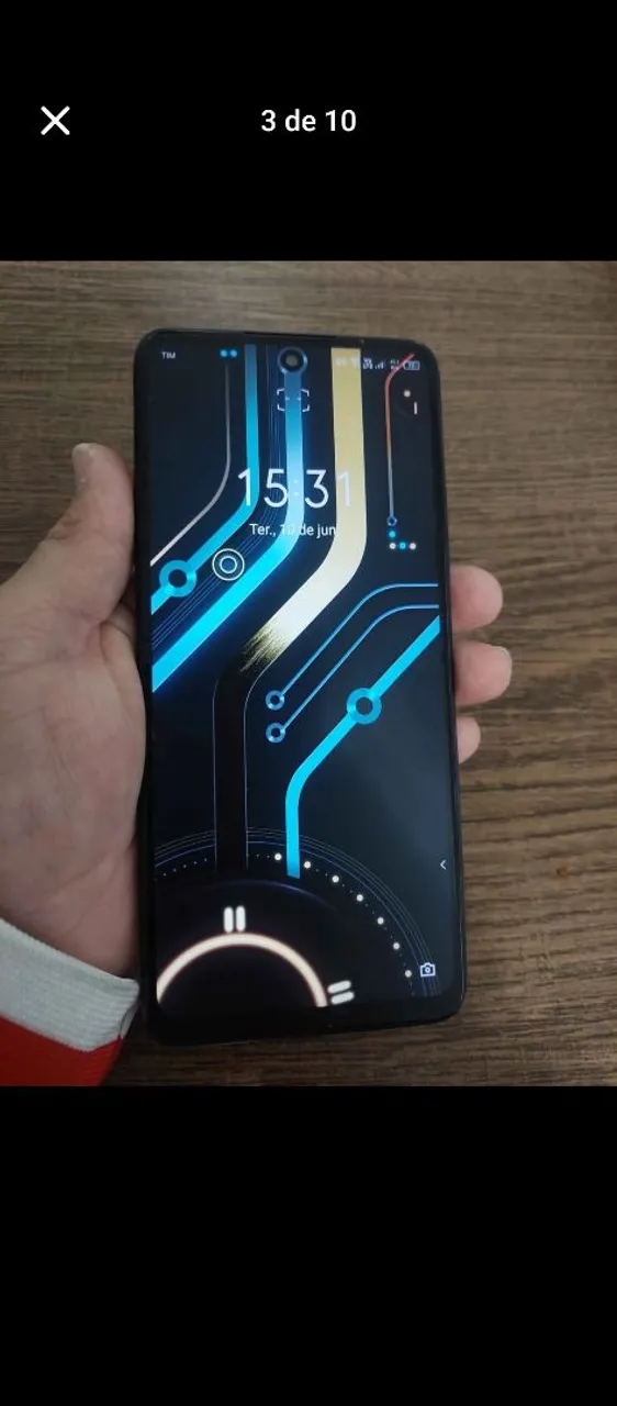 INFINIX NOTE 10 PRO 128G (TROCAS COM VOLTA$)