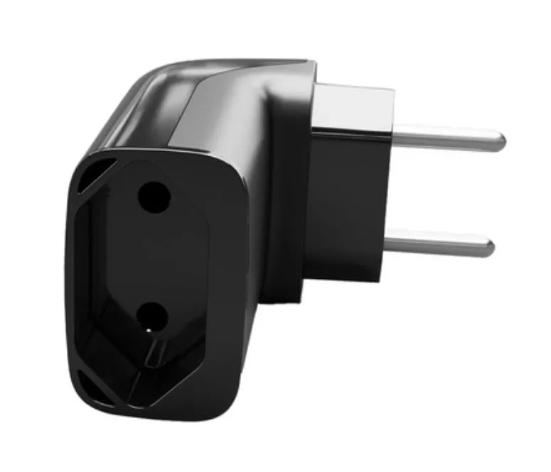 Protetor contra surtos (DPS) 127/220 volts - 1 tomada iCLAMPER Pocket Fit 2P 20A - Preto - Foto 2