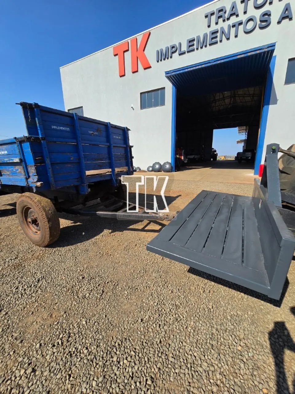cod. 1335 PLATAFORMA TRASEIRA 1500 KG - Tk Tratores Nova Andradina-MS - Foto 5