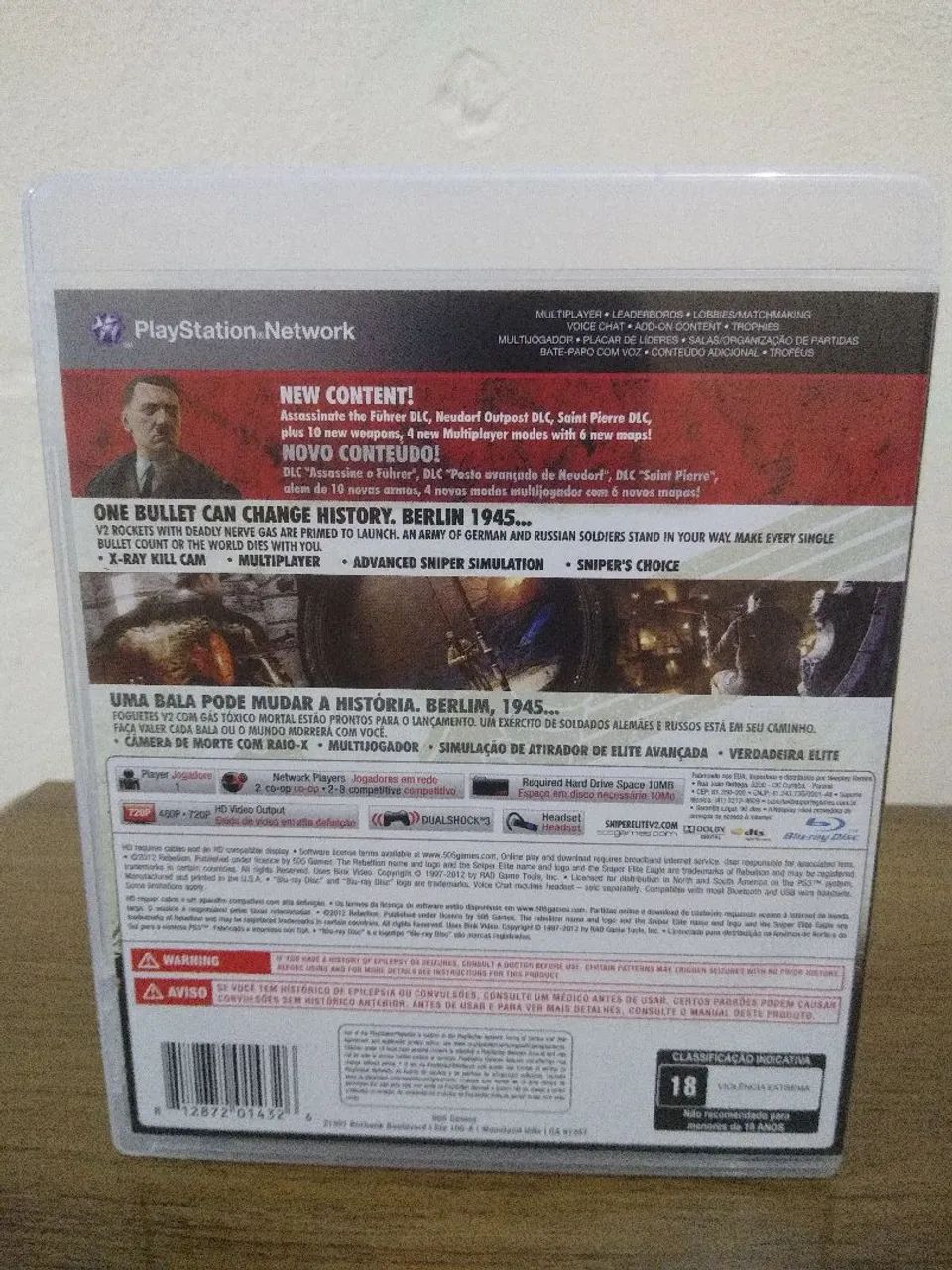 JOGO SNIPER ELITE V2 PARA CONSOLE PS3  - Foto 2
