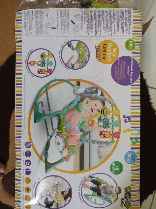 Cadeira de descanso Balança e Vibra - Foto 3