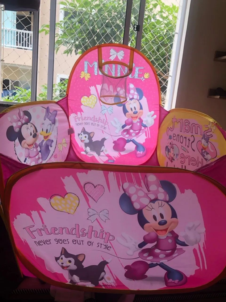Piscina de bolinha  Infantil Minnie - Brinquedos e Jogos - Foto 3