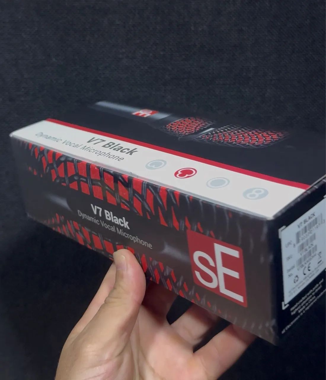 Microfone SE Electroncs V7 Black (NOVO) - Foto 3