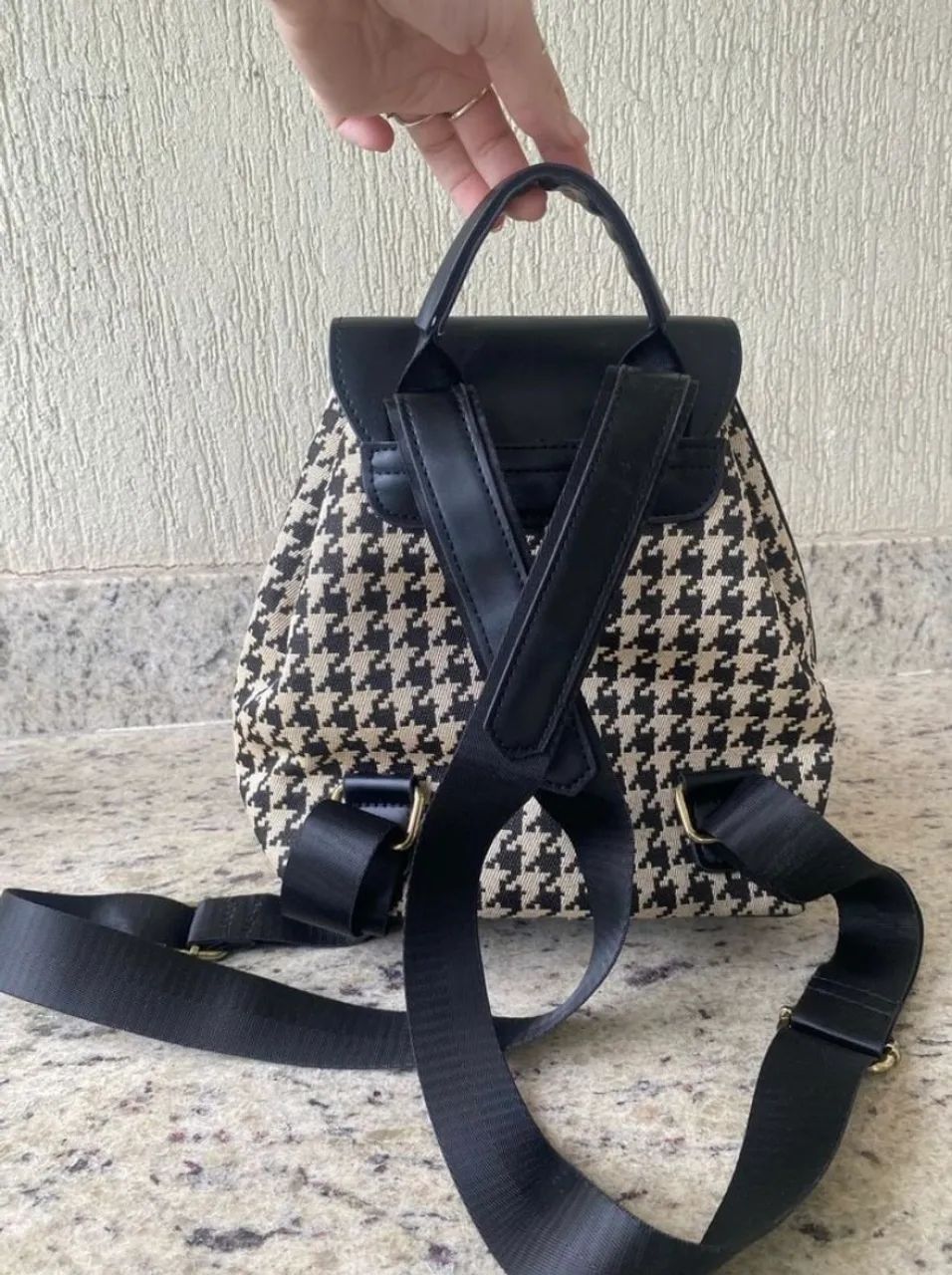 mochilinha estampada pegada vintage - Foto 2