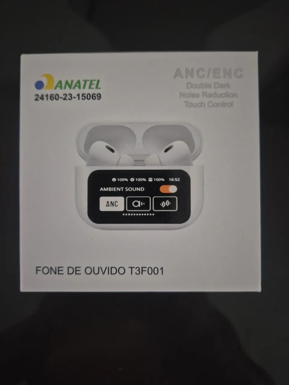 Fone Bluetooth A9 PRO com tela inteligente  - Foto 5
