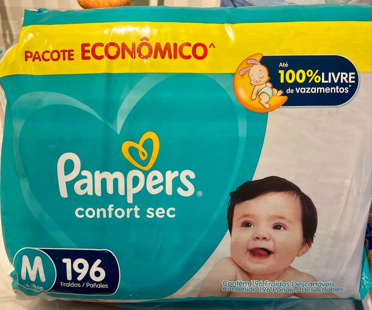 Fralda Pampers M