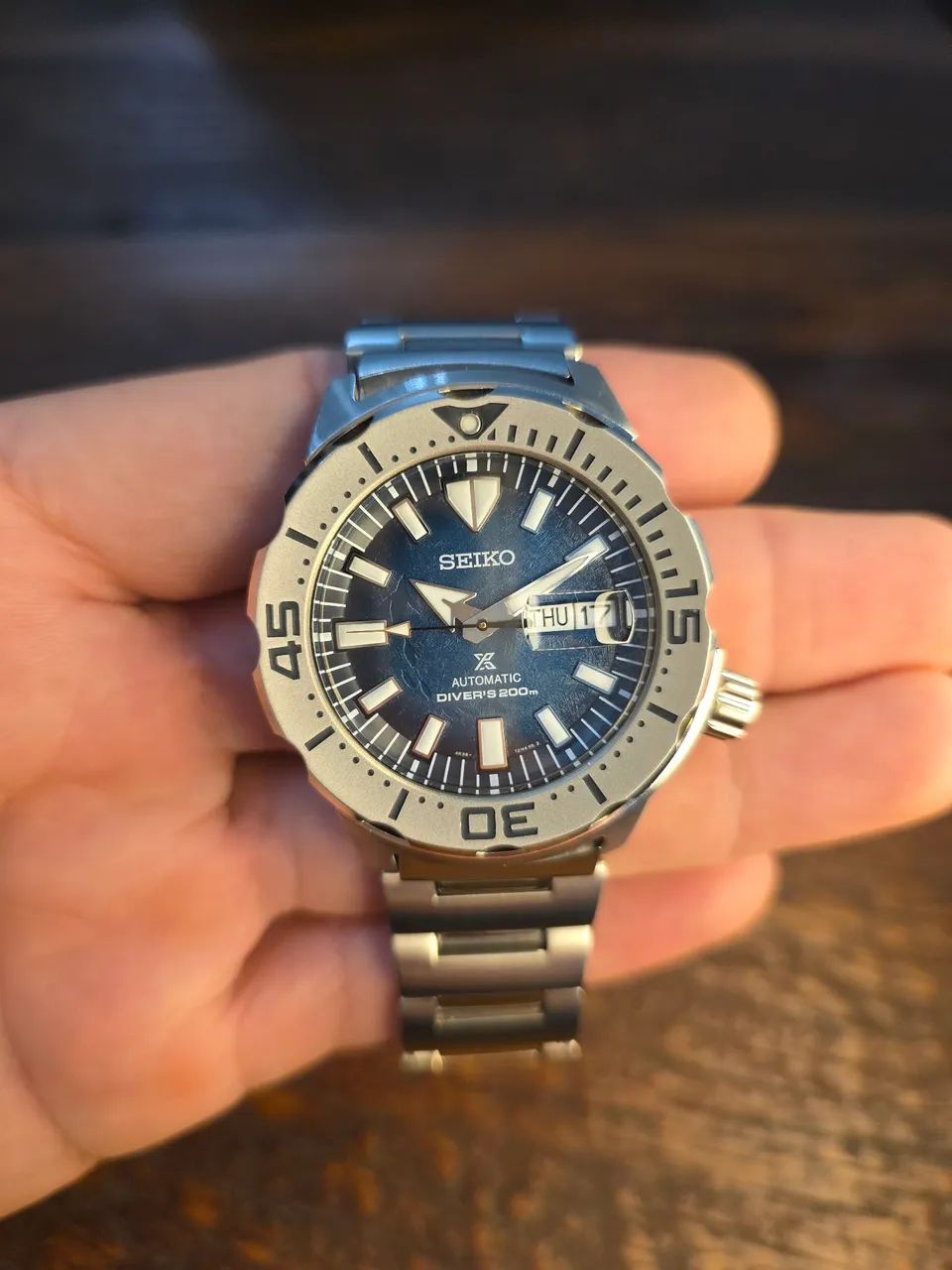 Seiko Prospex automático Monster Save The Ocean