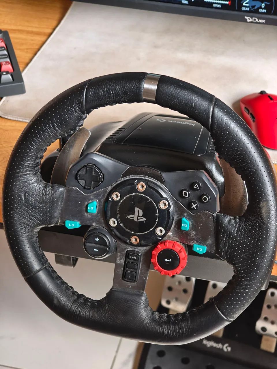 Volante logitech g29 + câmbio  - Foto 2