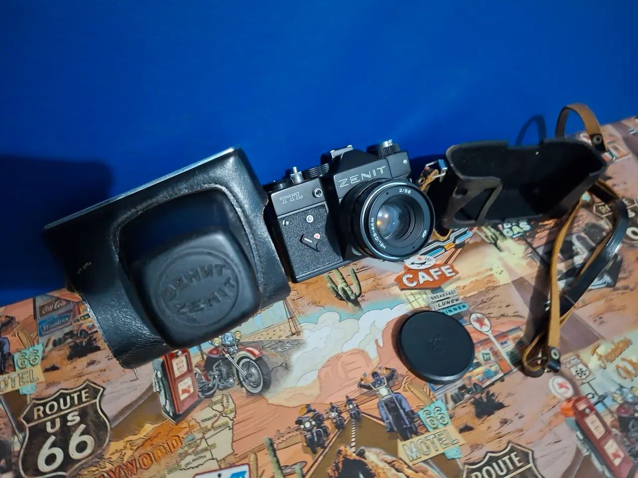 Câmera Analógica ZENIT analógica, não testei. - Foto 3
